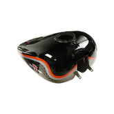 HR3 Black Honeycomb Fade Fuel Gas Tank For 2008-2023 Harley Touring Models